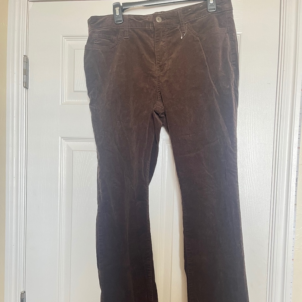 Brown corduroy pants
